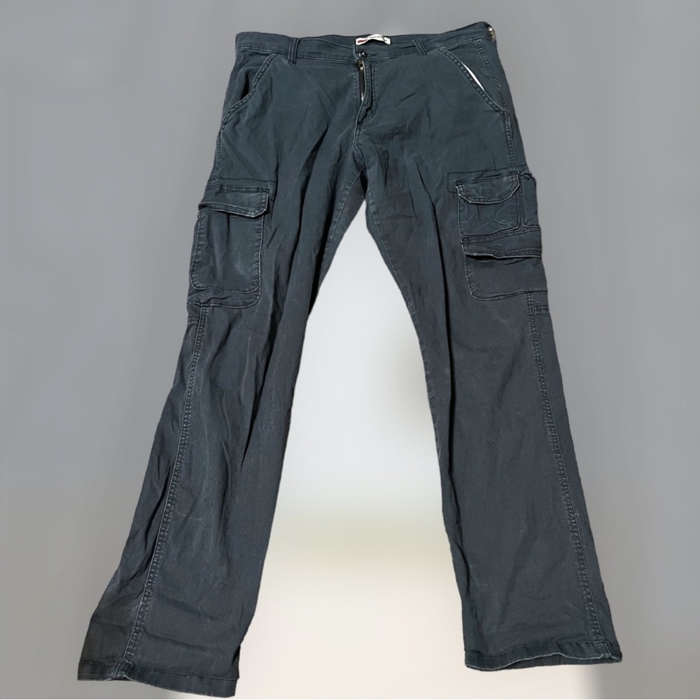 Grey Wrangler Cargo Pants